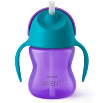 Copo canudo com alça 200ml Avent