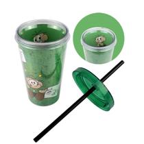 Copo Canudo com Tampa - Turma da Mônica (Kathavento) - Original