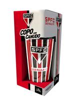 Copo Canudo Do São Paulo 450 mL Produto Oficial Licenciado