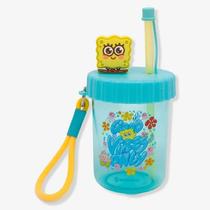 Copo Canudo Flip 500ML Bob Esponja - Zonacriativa