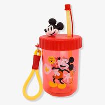 Copo Canudo Flip 500ML Mickey Mouse - Zonacriativa