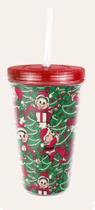 Copo Canudo Natal - Turma da Monica 470ml Copo Canudo Natal - Turma da Monica 470ml
