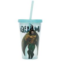 Copo Canudo Plastico Aquaman Urb Urban 42360