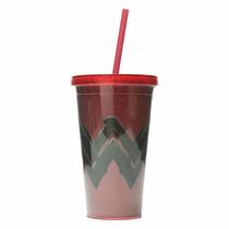 Copo Canudo Plástico Wb Ww Movie Fancy Glitter Vermelho41291