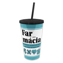 Copo Canudo Profissões - Farmácia Copo Canudo Profissões - Farmácia