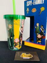 Copo Canudo Spy Family Copo Canudo Spy Family