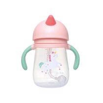 Copo Canudo Unicórnio 240m +12ml