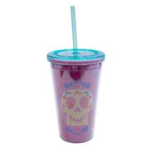 Copo canudo viva coco 450ml - disney