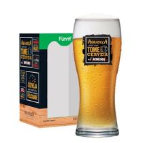 Copo Cerveja Chopp Vidro Transparente 300ml - Ruvolo