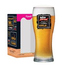 Copo Cerveja Chopp Vidro Transparente 300ml - Ruvolo