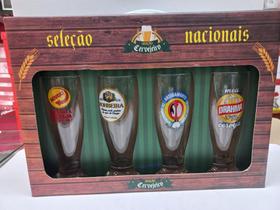 Copo Cerveja Com 4 Brasfoot Copo Cerveja Com 4 Brasfoot