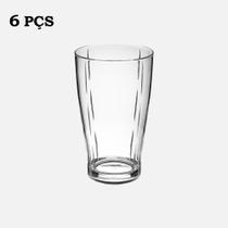 Copo Cerveja Liso Transparente 500 ML Caixa Com 06 Unidades Copo Cerveja Liso Transparente 500 ML Caixa Com 06 Unidades