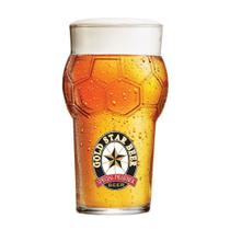Copo Cerveja Rótulo Frases Gold Star Beer Futebol 580ml