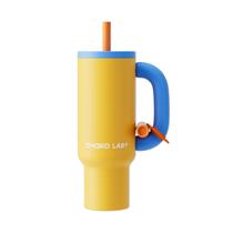 Copo CHAKO LAB BaWang Isolado em Aço Inoxidável 1050mL