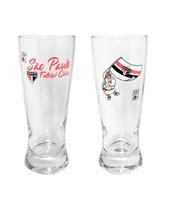 Copo chopp 300 ml sao paulo - jogo com 2 peças (7898919013340)