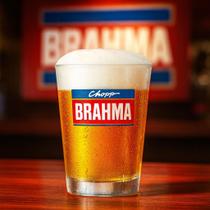 Copo Chopp Brahma 350ml Original Ruvolo de Vidro Cerveja Caldereta Bar Licenciado