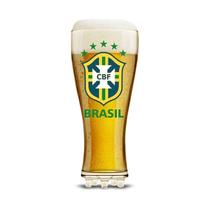 Copo Chuteira Ofc Brasil Brasão Cbf Hexa Copa 2022 370ml