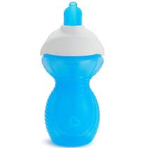 Copo Click Lock Com Canudo 266ml + 12 meses Azul Munchkin Copo Click Lock Com Canudo 266ml + 12 meses Azul Munchkin
