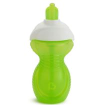 Copo Click Lock Com Canudo 266ml + 12 meses Verde Munchkin Copo Click Lock Com Canudo 266ml + 12 meses Verde Munchkin