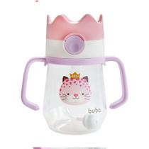 Copo com alça coroa - oncinha 14458