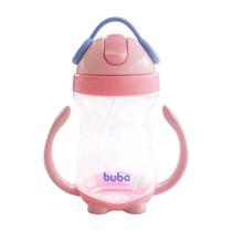 Copo Com Alça e Pêndulo 300ml +12m Rosa Buba Copo Com Alça e Pêndulo 300ml +12m Rosa Buba