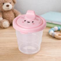 Copo Com Alça e Tampa Removivel Caneca Infantil de Treinamento Antivazamento Menino Menina e Bebe 330ml Plasutil -