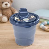 Copo Com Alça e Tampa Removivel Caneca Infantil de Treinamento Antivazamento Menino Menina e Bebe 330ml Plasutil - Copo Com Alça e Tampa Removivel Caneca Infantil de Treinamento Antivazamento Menino Menina e Bebe 330ml Plasutil -