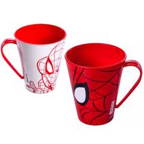 Copo com Alça Homem Aranha Infantil Livre BPA Copo com Alça Homem Aranha Infantil Livre BPA