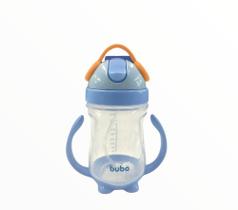 Copo Com Alça Removível Fone Musical Buba Azul 300Ml