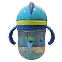 Copo Com Alça ul Tubarão E Canudo De Silicone 16940 Buba Copo Com Alça ul Tubarão E Canudo De Silicone 16940 Buba