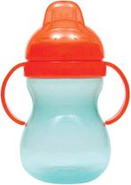 Copo com alca verde/laranja