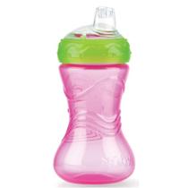 Copo Com Bico de Silicone 300ml Rosa - Nuby