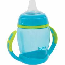 Copo com Bico e Alça Removível para Bebê - 250ml - Azul - Buba