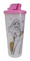 Copo com bico infantil das princesas da tupperware