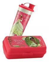 Copo Com bico Infantil + Porta Sanduiche Tiana