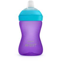 Copo Com Bico Macio Roxo/Verde 300Ml 9M+ Philips Avent