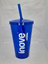 Copo com Canudo 500ml - Inove Nutrition