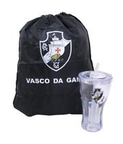 Copo Com Canudo 550ml E Mochila Tipo Saco Vasco Copo Com Canudo 550ml E Mochila Tipo Saco Vasco
