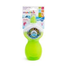 Copo Com Canudo Click Lock 266 Ml Verde - Munchkin