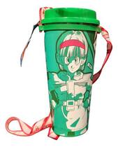 Copo Com Canudo E Fita Bulma Dragon Ball Z Copo Com Canudo E Fita Bulma Dragon Ball Z