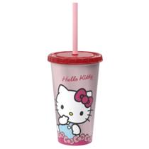 Copo Com Canudo E Tampa Hello Kitty & Kuromi 500ml Lembrancinha Festa Decoração Premium - Copo Com Canudo E Tampa Hello Kitty & Kuromi 500ml Lembrancinha Festa Decoração Premium -