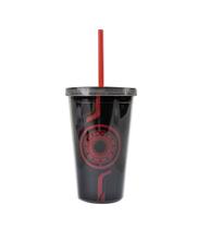 Copo com Canudo Homem de Ferro 450ml Meninos Infantil Copo com Canudo Homem de Ferro 450ml Meninos Infantil