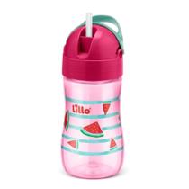Copo Com Canudo Lillo 12m+ Rosa/Melancia 630231