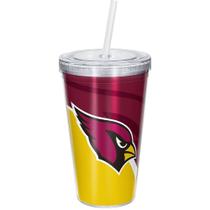 Copo Com Canudo Luxo NFL Arizona Cardinals