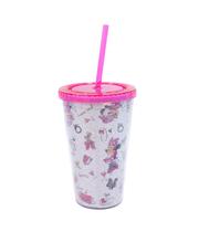 Copo Com Canudo Minnie 450ml Disney