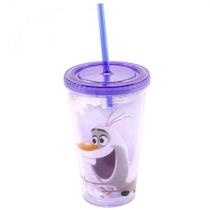Copo com canudo olaf frozen - TAIMES Copo com canudo olaf frozen - TAIMES