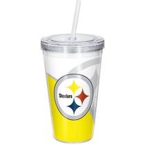 Copo com Canudo Pittsburgh Steelers