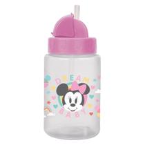 Copo com Canudo Retrátil 340ml Minnie BabyGo Copo com Canudo Retrátil 340ml Minnie BabyGo