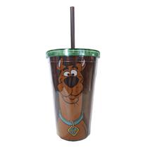 Copo com Canudo Scooby Doo - 550ml