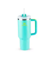Copo com Canudo Stanley Quencher 2.0 Tropical Teal 1,180 Litros Copo com Canudo Stanley Quencher 2.0 Tropical Teal 1,180 Litros